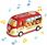 ZABAWKA INTERAKTYWNA EDUKACYJNA AUTOBUS MUZYKA SORTER SAMOCHODZIK 18msc+ - zdjęcie 3