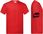 T-shirt Koszulka Fruit Of The Loom red L - zdjęcie 4