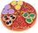 DREWNIANA PIZZA DO KROJENIA NA RZEPY DODATKI ZABAWKA EDUKACYJNA PREZENT - zdjęcie 2