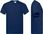 T-shirt Koszulka Fruit Of The Loom navy M - zdjęcie 3