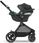 Wózek Cybex Eos Basic 3w1 Wózek Głęboko-Spacerowy Rama Czarna + Adaptery + Fotelik Aton B2 I-Size Moon Black - zdjęcie 6