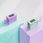 Ładowarka do telefonu Acefast Ładowarka Gan 65W 3 Porty 1Xusb 2Xusb C Różowa A45 - zdjęcie 9