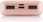 Powerbank Powerbank Gogen PB100007RG różowy 10000 mAh 2xUSB - zdjęcie 2