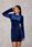 Sukienka Model Indy GRA SUK0434 Navy - Roco Fashion - zdjęcie 2