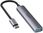 Hub USB Unitek HUB USB TYP-C 1xUSB-A 3.0 5 Gbps, 3xUSB-A 2.0 aluminiowy (H1208B) - zdjęcie 2