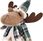 Saska Garden Renifer Dekoracyjny Brązowy 35+20Cm 3342589 - zdjęcie 4