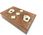 Giftdeco 2 talie kart i kości do gry w pudełku drewnianym WB114B - zdjęcie 2