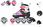 Rolki ROLKO-WROTKI ŁYŻWY ROLKI WROTKI METEOR 4w1 M 34-37 PREZENT - zdjęcie 2