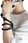 Smycz D-Pro Crossbody Rope 2w1 sznurek pasek na ramię szyję wkładka pod etui do telefonu + zaczep na słuchawki (Czarna) - zdjęcie 5