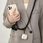 Smycz D-Pro Crossbody Rope 2w1 sznurek pasek na ramię szyję wkładka pod etui do telefonu + zaczep na słuchawki (Czarna) - zdjęcie 4