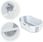 Ecotoys Wanienka Dla Dzieci Wanna Turystyczna Składana Odpływ Szara HAB46GRAY - zdjęcie 5