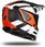 Kask motocyklowy Ufo Cross Echus Czarny Biały Pomarańczowy - zdjęcie 7