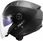 Kask motocyklowy Ls2 Otwarty Of603 Infinity Ii Solid Matt Black - zdjęcie 9