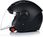Kask motocyklowy Ls2 Otwarty Of616 Airflow Ii Czarny Mat Chopper - zdjęcie 5