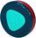 QiYi Haptic Coin Button Blue QY81061 - zdjęcie 2
