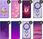 Hello Case Etui Z Klapką Do Samsung Galaxy S24 Ultra Fioletowe Fiolet Kształty - zdjęcie 6