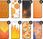 Hello Case Etui Z Klapką Do Alcatel 3 2019 Pomarańczowe Pomarańcze Orange - zdjęcie 5