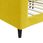 Vidaxl Sofa Z Funkcją Spania Żółta 90X200 Cm Obita Aksamitem 354013 - zdjęcie 6
