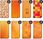 Etui Z Klapką Do Nokia G60 Pomarańczowe Pomarańcze Orange Futerał - zdjęcie 2