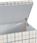 Dekoria Skrzynia Tapicerowana Ecru Tło Niebieska Kratka 120X40X40 Cm Avinon 526-131-66 - zdjęcie 3