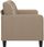 Vidaxl 2 Osobowa Sofa Kolor Cappuccino 140 Cm Sztuczna Skóra 359121 - zdjęcie 2