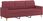 Vidaxl 3 Osobowa Sofa Z Poduszkami Bordowa 180 Cm Tkanina 3200796 - zdjęcie 2