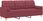 Vidaxl 3 Osobowa Sofa Z Poduszkami Bordowa 180 Cm Tkanina 3200796 - zdjęcie 3