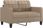 Vidaxl 2 Osobowa Sofa Z Poduszkami Cappuccino 120 Cm Sztuczna Skóra 3200802 - zdjęcie 2