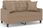 Vidaxl 2 Osobowa Sofa Z Poduszkami Cappuccino 120 Cm Sztuczna Skóra 3200802 - zdjęcie 6