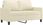 Vidaxl 2 Osobowa Sofa Kremowy 120 Cm Sztuczna Skóra 1118278 - zdjęcie 2