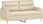 Vidaxl 2 Osobowa Sofa Z Poduszkami Kremowa 140 Cm Tkanina 1118489 - zdjęcie 3