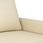 Vidaxl 2 Osobowa Sofa Kremowa 120 Cm Tapicerowana Tkaniną 1118513 - zdjęcie 8