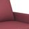 VidaXL Sofa 2 Osobowa Winna Czerwień 120 Cm Tapicerowana Tkaniną 1118656 - zdjęcie 3