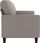 Vidaxl Sofa 3 Osobowa Kolor Taupe 180 Cm Tapicerowana Tkaniną 359178 - zdjęcie 7