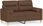 Vidaxl 2 Osobowa Sofa Z Poduszkami Brązowa 120 Cm Tkanina 3200816 - zdjęcie 3