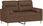 Vidaxl 2 Osobowa Sofa Z Poduszkami Brązowa 120 Cm Tkanina 3200816 - zdjęcie 5