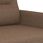 Vidaxl Sofa 3 Osobowa Brązowa 180 Cm Tapicerowana Tkaniną 359246 - zdjęcie 2