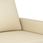 Vidaxl 3 Osobowa Sofa Kremowa 180 Cm Tapicerowana Tkaniną 1146499 - zdjęcie 6