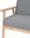Vidaxl Zestaw Wypoczynkowy: Sofa I Fotel Materiałowy Jasnoszary 582686 - zdjęcie 4