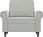 VidaXL Sofa Chair Light Gray 23.6" Velvet 1207248 - zdjęcie 2