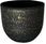 148 Rinca Shiny Black Ceramiczna Osłonka Na Doniczkę 17X15cm - zdjęcie 4