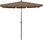 Parasol ogrodowy Vidaxl Parasol Ogrodowy Na Słupku 210X140cm Taupe 315546 - zdjęcie 2