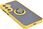 Bizon Etui Case Hybrid Ring Do Galaxy S24 Plus Żółte - zdjęcie 10
