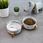 Miska Miski Dla Psa Kota Podwójna Ceramiczna 2x400Ml Na Stojaku Glamour 1643803627 - zdjęcie 4