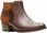 CLARKS Botki damskie Maypearl Lilac brązowe skórzane na zamek 37 - zdjęcie 4