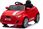 Coil Auto Na Akumulator Pilot Cabrio Fiat 500 Led Dla Dzieci Muzyka Czerwony - zdjęcie 2
