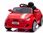 Coil Auto Na Akumulator Pilot Cabrio Fiat 500 Led Dla Dzieci Muzyka Czerwony - zdjęcie 3