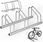 Wideshop Stojak Na Rowery 3 Rowery Rower Rowerowy 71X32X27 - zdjęcie 4