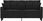 Vidaxl Sofa 2 Osobowa Czarna 140 Cm Tapicerowana Aksamitem - zdjęcie 3