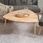 Homla Stolik Purnam Naturalny 90X90X45,5 Cm - zdjęcie 3